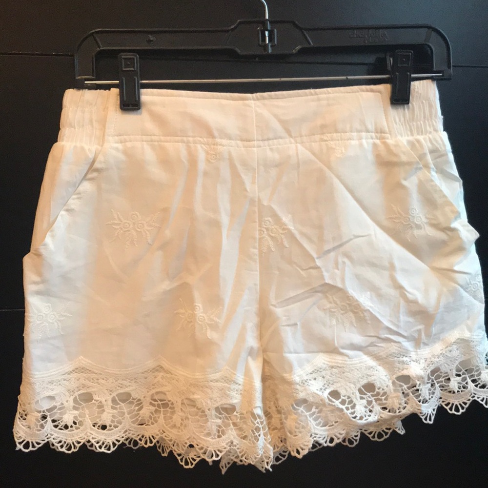 White Shorts